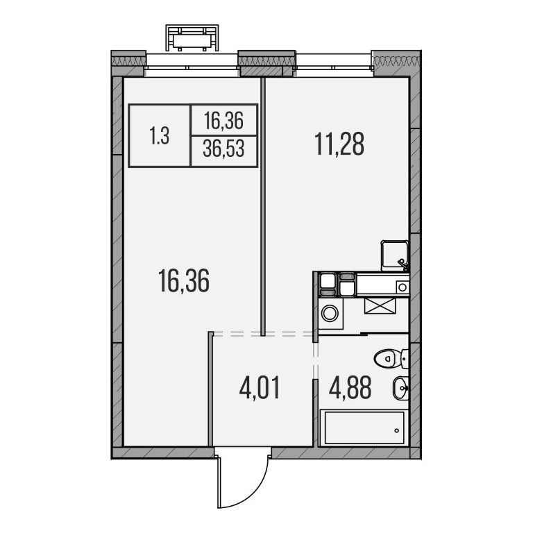 Планировка квартиры — новостройки Казани