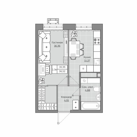 Планировка квартиры — новостройки Казани