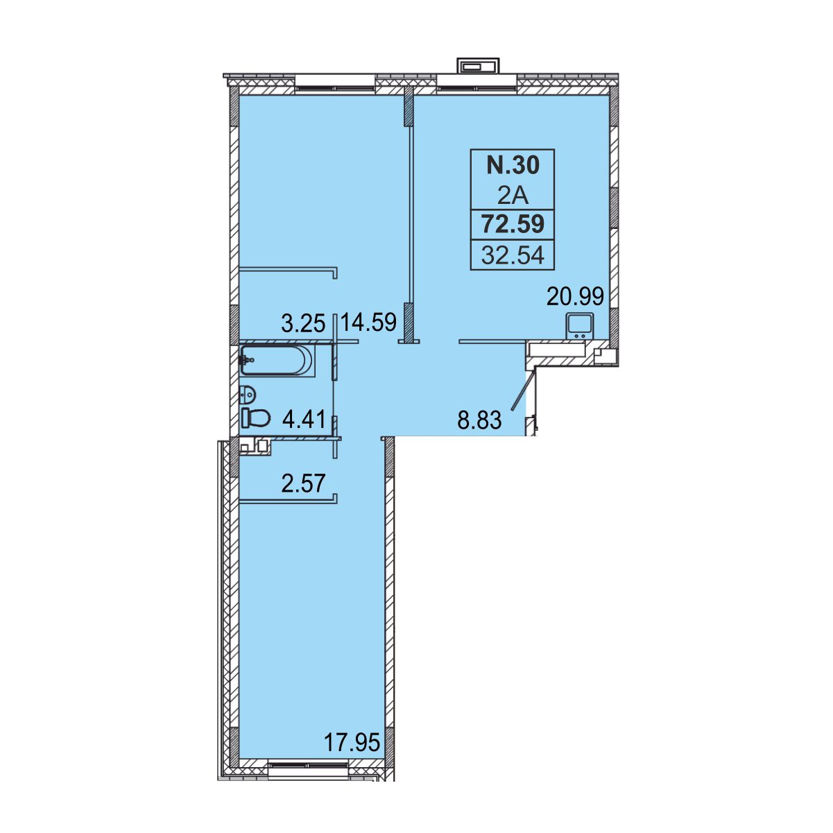Планировка квартиры — новостройки Казани