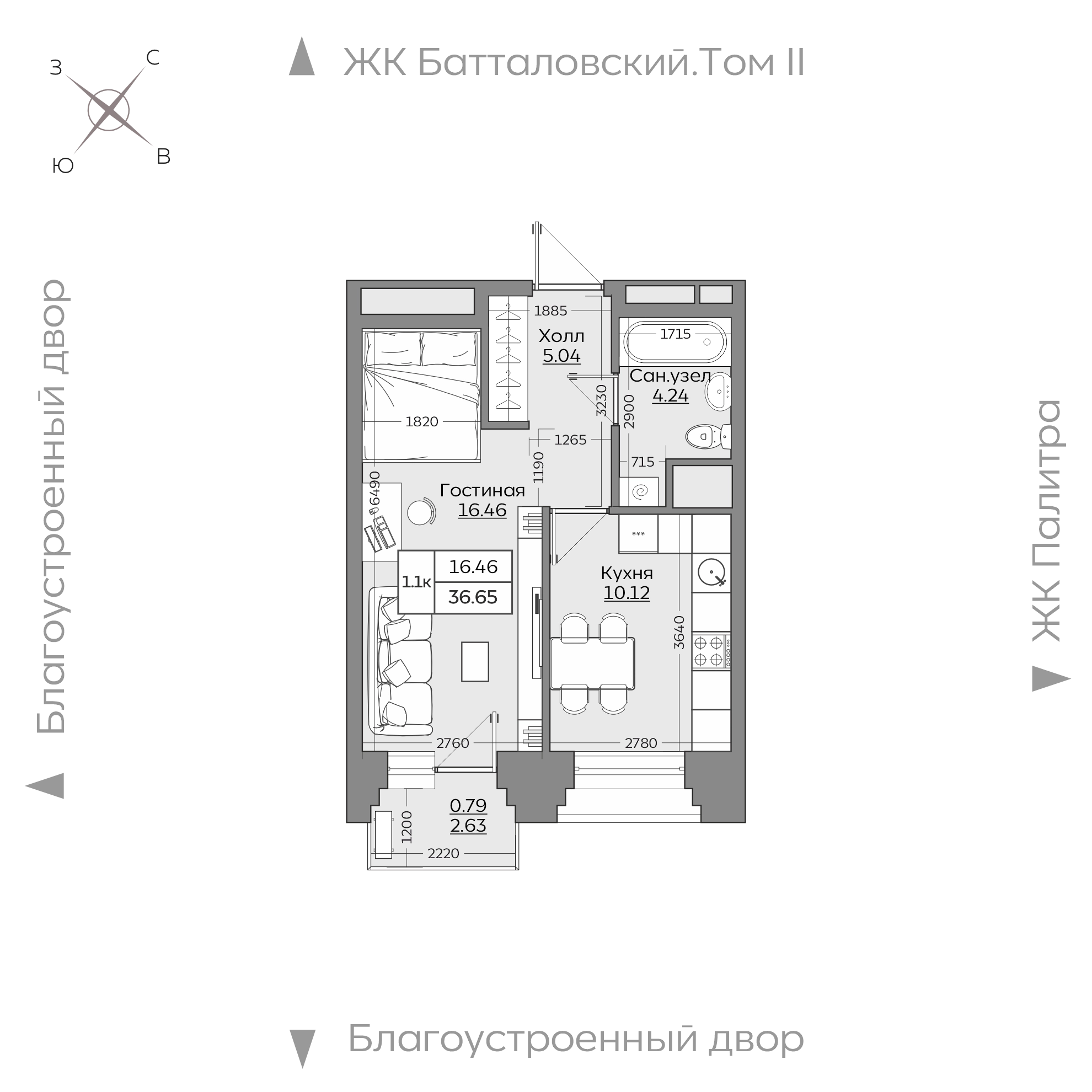 Планировка с размерами — квартиры в новостройках Казани